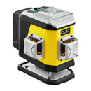 Laser krzyżowy Nivel System CL3G zielony (3 x 360) + łata + statyw z wysięgnikiem + czujnik RD 800 DIGITAL