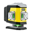 Laser krzyżowy Nivel System CL3G zielony (3 x 360) + łata + statyw z wysięgnikiem + czujnik RD 800 DIGITAL