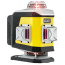 Laser krzyżowy Nivel System CL4R czerwony (4 x 360) + łata + statyw z wysięgnikiem