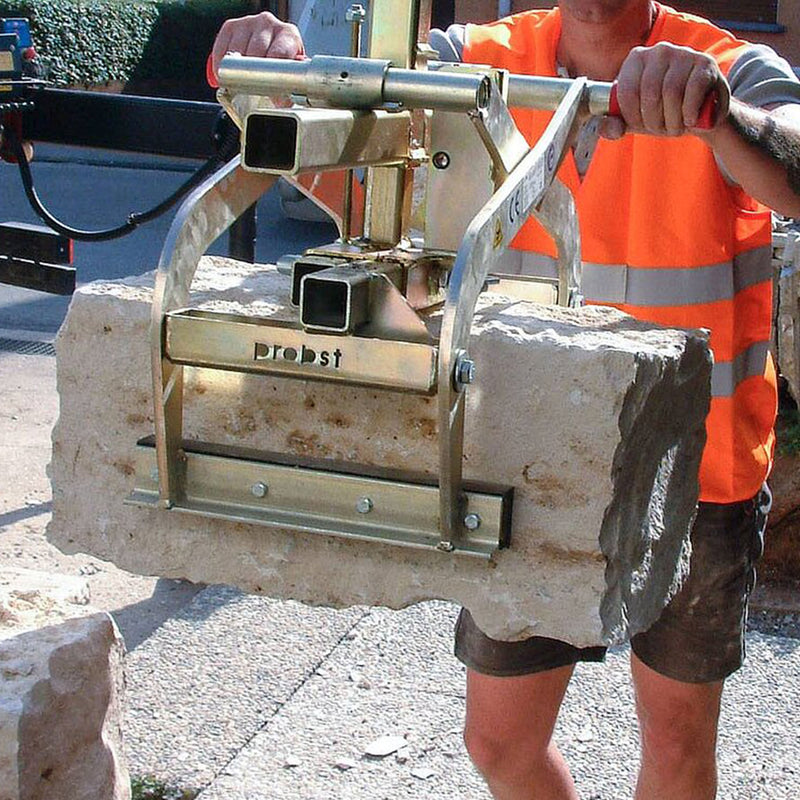 Chwytak do stopni betonowych Probst TSZ‑UNI (TSZ‑UNI‑800) z regulowanym zakresem chwytu