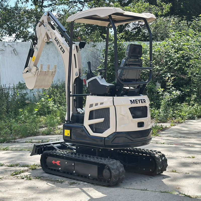 MINIKOPARKA GĄSIENICOWA MEYER EX15 z rozsuwanymi gąsienicami + skrętne ramię + JOYSTICK