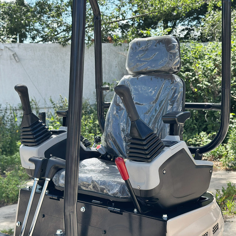 MINIKOPARKA GĄSIENICOWA MEYER EX15 z rozsuwanymi gąsienicami + skrętne ramię + JOYSTICK