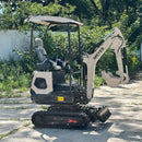 Minikoparka gąsienicowa MEYER EX12K z silnikiem KUBOTA + skrętne ramię + rozsuwane gąsienice