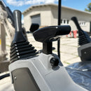 Minikoparka gąsienicowa MEYER EX12K z silnikiem KUBOTA + skrętne ramię + rozsuwane gąsienice