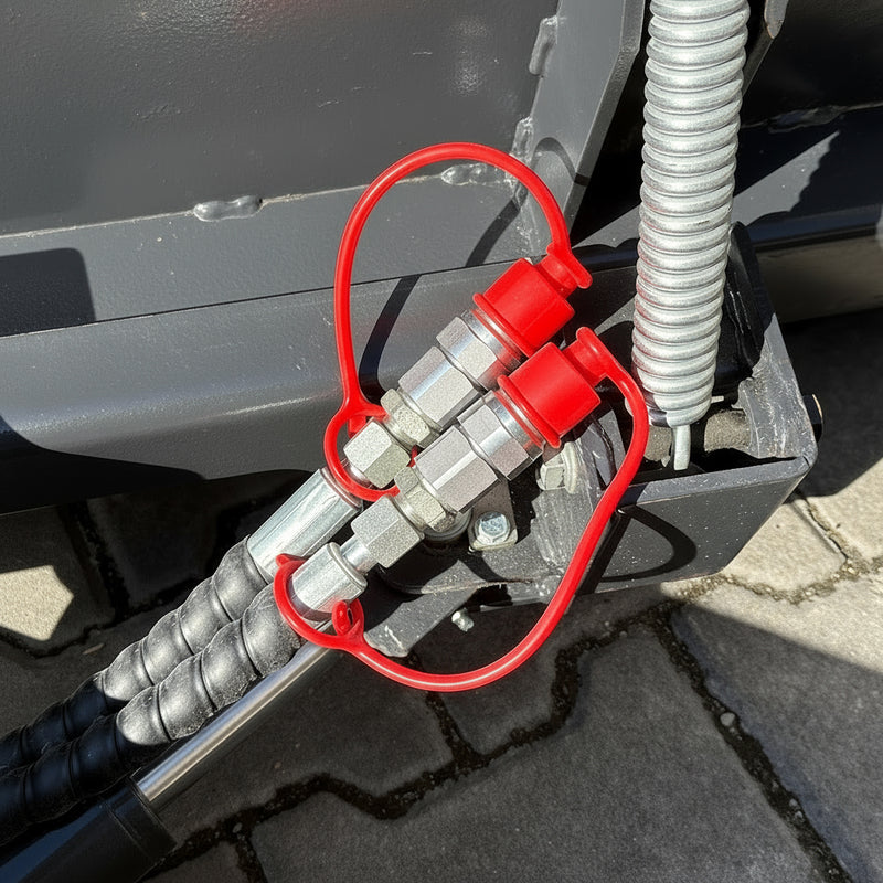 PŁUG HYDRAULICZNY DO MINIŁADOWARKI MWL35