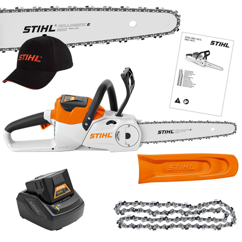 Pilarka akumulatorowa Stihl MSA 120 C-B + akumulator AK 20 + ładowarka AL 101