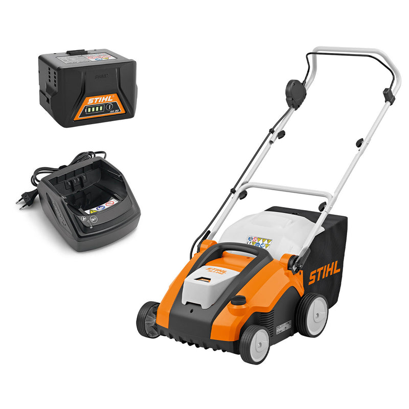 Wertykulator akumulatorowy Stihl RLA 240 + bateria AK 30 + ładowarka AL 101
