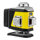 Laser krzyżowy Nivel System CL4B LCD niebieski (4 x 360) + łata + statyw z wysięgnikiem + czujnik CLS-300 DIGITAL