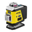 Laser krzyżowy Nivel System CL4B LCD niebieski (4 x 360) + łata + statyw z wysięgnikiem + czujnik LS-24