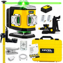 Laser krzyżowy Nivel System CL4G LCD zielony (4 x 360) + tyczka