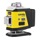 Laser krzyżowy Nivel System CL4R LCD czerwony (4 x 360)