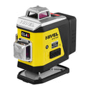Laser krzyżowy Nivel System CL4R LCD czerwony (4 x 360) + łata + statyw z wysięgnikiem + czujnik CLS5
