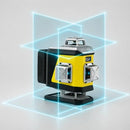 Laser krzyżowy Nivel System CL4B LCD niebieski (4 x 360) + łata + statyw z wysięgnikiem + czujnik LS-24
