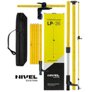 Laser krzyżowy Nivel System CL4G LCD zielony (4 x 360) + tyczka
