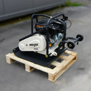 Zagęszczarka 100 kg jednokierunkowa Meyer PC102, Loncin 6,5 KM [+ elastomer, kółka transportowe]