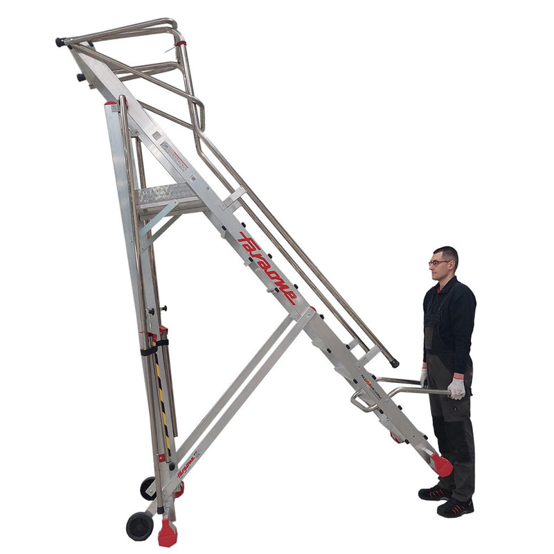 Podest magazynowy z bocznymi stabilizatorami Faraone MFT.7 4,4 m