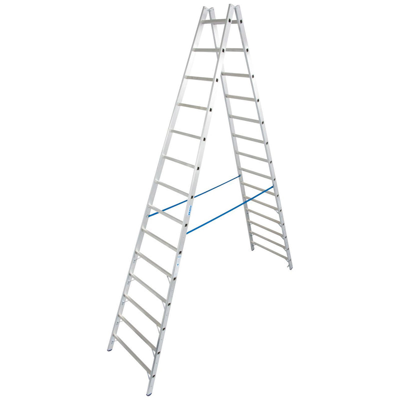 Drabina ze szczeblami dwustronna Krause STABILO 2x14