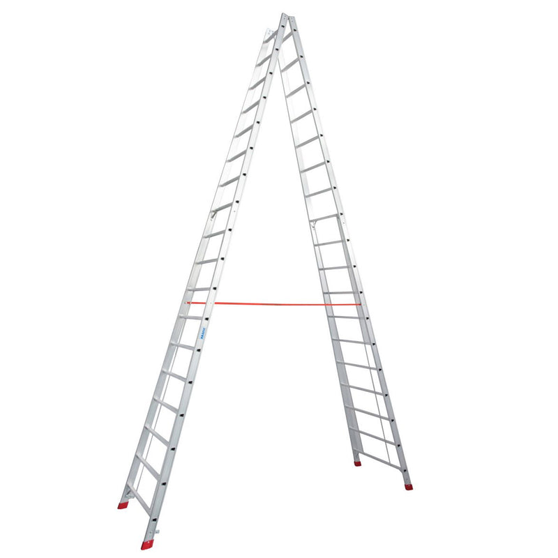 Drabina ze szczeblami dwustronna Krause STABILO 2x18
