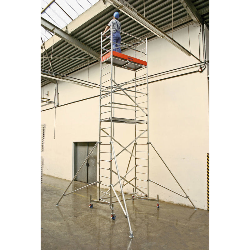 Rusztowanie Jezdne KRAUSE ClimTec 7 m + ROLKI 150 mm