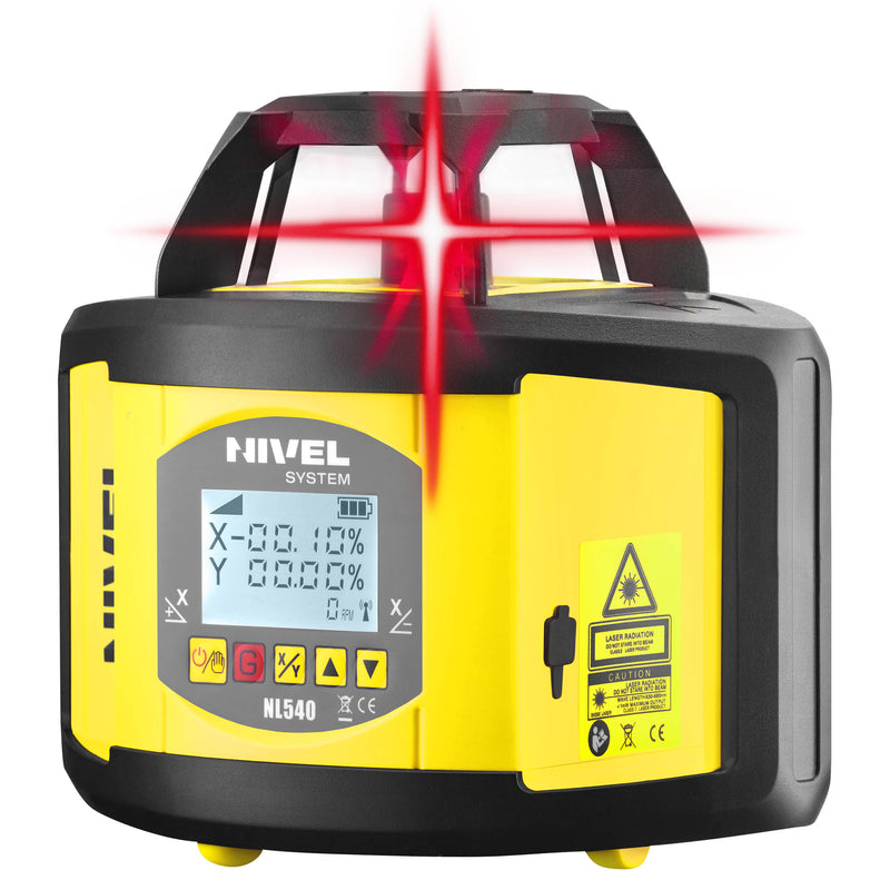 Niwelator laserowy Nivel System NL540 Digital + łata + statyw