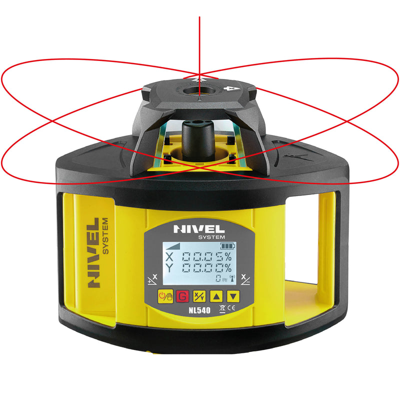 Niwelator laserowy Nivel System NL540 + łata + statyw + czujnik MC-1D