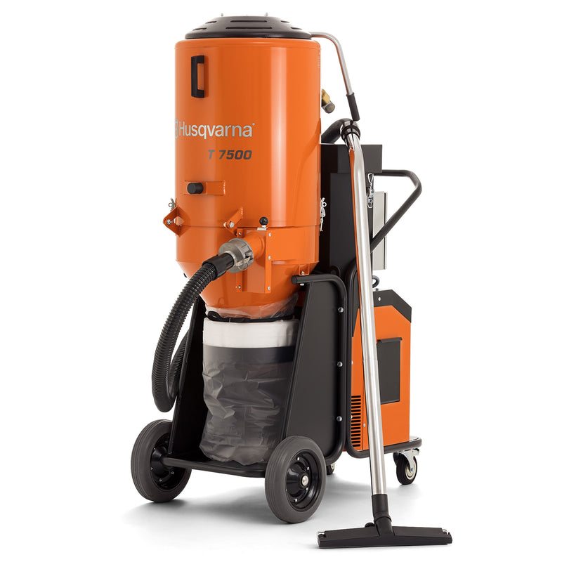 ODKURZACZ PRZEMYSŁOWY HUSQVARNA T 7500 (NA SUCHO)